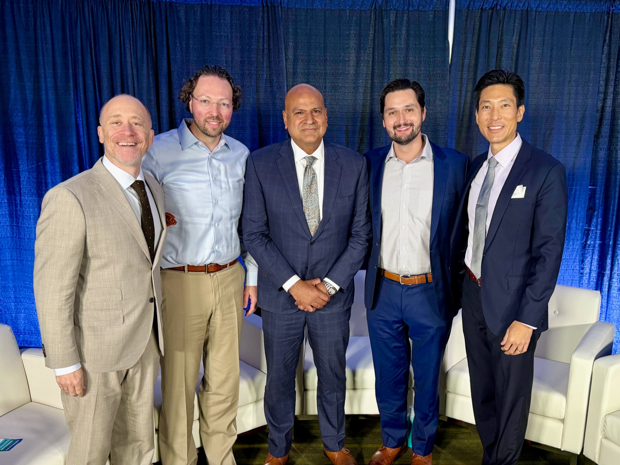 Dr. David Wei with ASSH leadership at the Annual Meeting