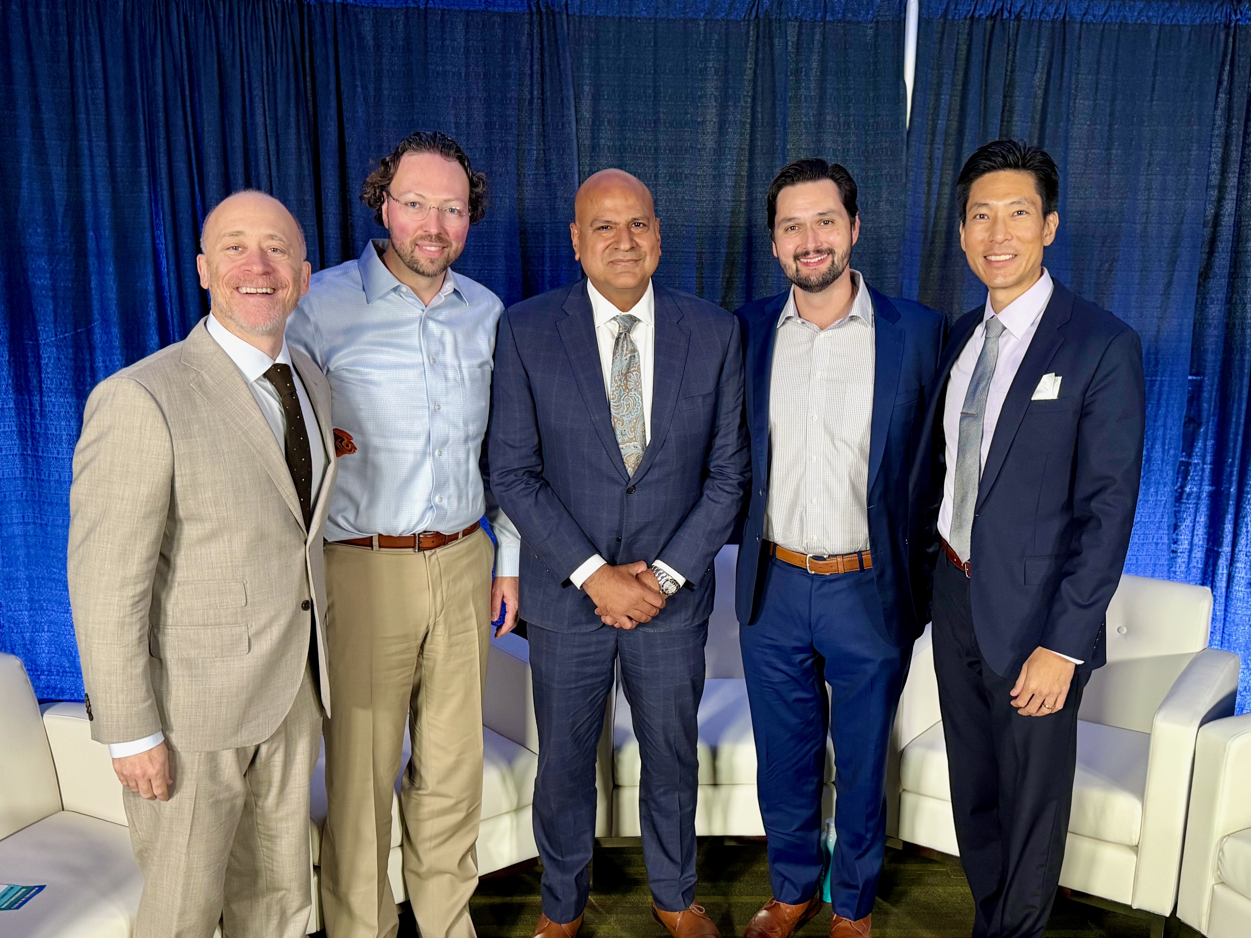Dr. David Wei with ASSH leadership at the Annual Meeting